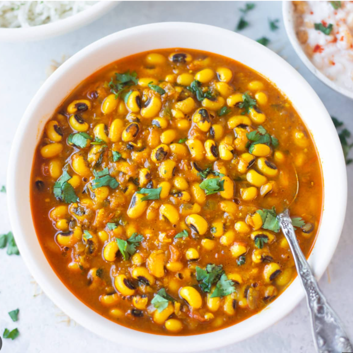 Lobia (black eyed beans)