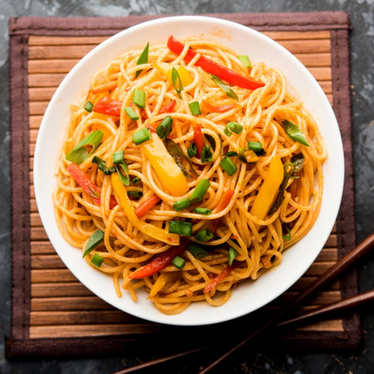 Indo Chinese Chilli Garlic Noodles