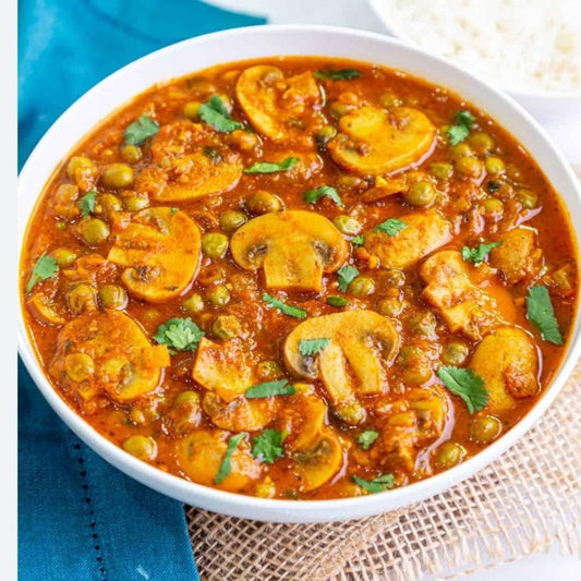 Matar Mushroom (vegan)