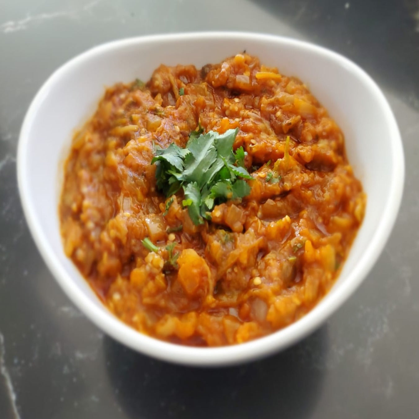 Baigan Bharta (vegan)