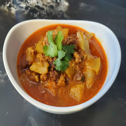 Loki with Punjabi Wadi (Vegan)